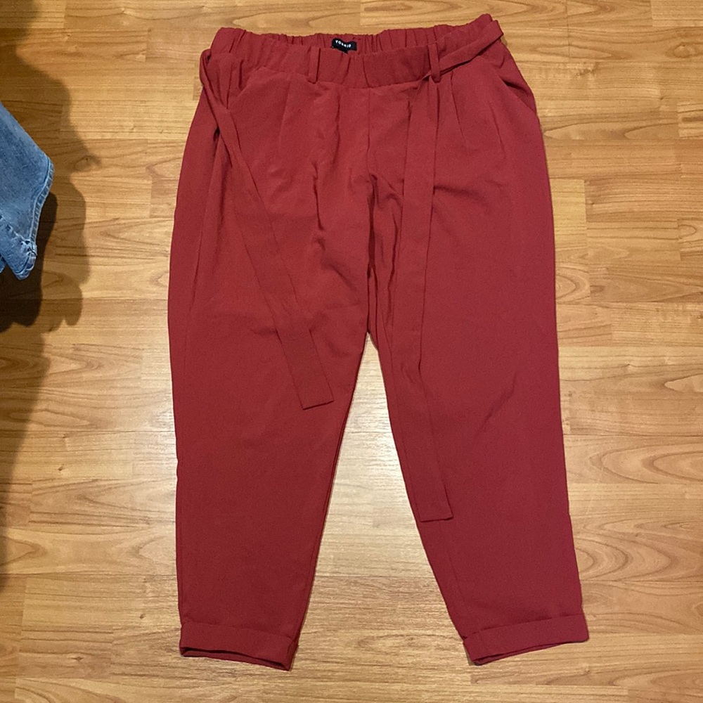 Torrid red dress pants
